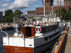 Klar for båttur i Oslo - MS Kustos